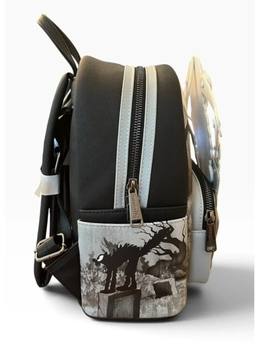 Loungefly The Skeleton Dance 95th Ann Glow Mini Backpack Halloween Movable NWT